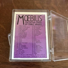 1993 COMIC IMAGES MOEBIUS COLLECTOR CARDS COMPLETE BASE CARD SET OF 90