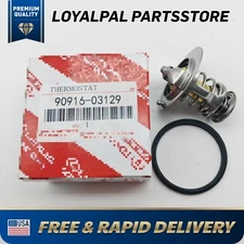 NEW Engine Coolant Thermostat &Gasket 90916-03129 Fit for Toyota Camry Lexus US