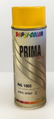 Dupli Color Prima 792700Lackspray Sprühlack 400ml RAL 1003 signalgelb glänzend