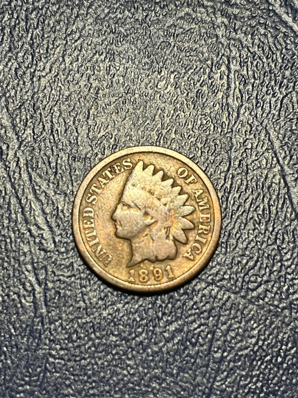1891 INDIAN HEAD CENT