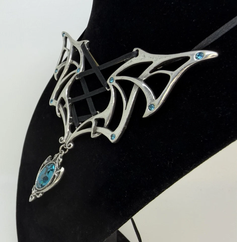 Collar Corsé Alquimia Gótico Vampiro Cristales Swarovski 2013 ENVÍO GRATUITO Foto 4 de 4