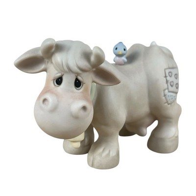  Precious Moments Cow ''Nativity Scene'' E-5638 w/box -missing hang tag
