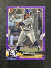 2018 Bowman Draft #BD-85 Jawuan Harris San Diego Padres Purple /250