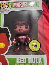 Red Hulk #31 SDCC Exclusive 2013 Metallic Funko POP LE 480 PCS Marvel