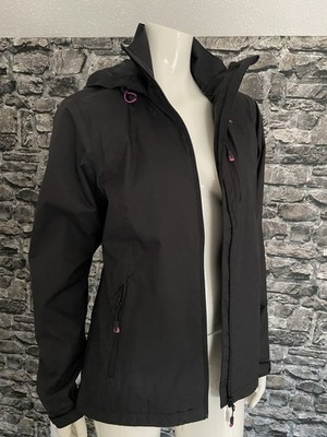 ALPINE PRO   Damen Wind-Regen Jacke atmungsaktiv Gr.L schwarz Wassersäule 5000
