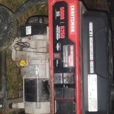 Craftsman 5000/6250 Watt Power Generator Red Black CO Detection