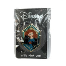 NEW Artland UK The Diamond Series Collection Merida and Brothers Disney Pin
