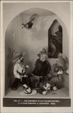 RPPC Bremen Town Musicians Germany vintage postcard g894
