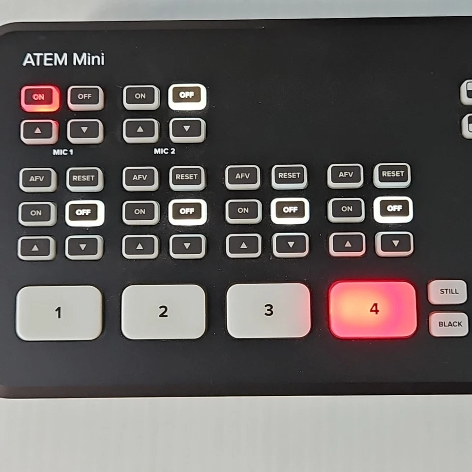 Blackmagic Design Atem Mini Pro ISO (HDMI Live Stream Switcher / Recorder) - Image 3 of 4