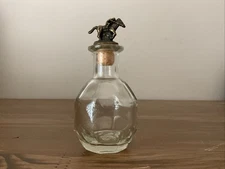 VTG Blanton’s Bourbon 3” Mini Bottle W/Horse & Jockey Stopper, No Letter