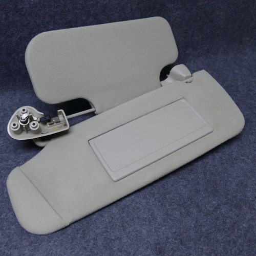 2000-2006 Yukon Tahoe LH Lighted Cloth Sun Visor w/Extra Panel 922 Pewter 78198 - Picture 8 of 14