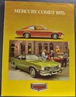 1975 Mercury Comet Catalog Brochure Sedan Gt Nice Original 75 Canadian