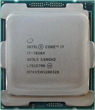 CPU Intel Core i7 7820x 8