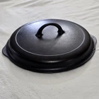 Vtg Griswold #9 Cast Iron Self Basting Skillet Cover Lid Top 1099A