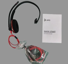 Plantronics Blackwire C3210 Headset with 20Hz-20kHz, Noise Cancelling Mic, Wired