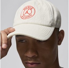 Nike PSG Club Soccer Structured Cap Unisex Sports Hat Casual HJ0830-133 L/XL