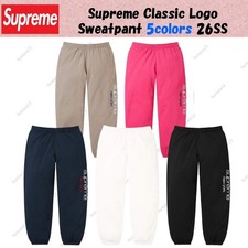 Supreme Classic Logo Sweatpant 5colors 26SS