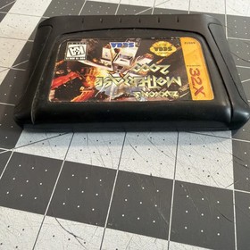 Sega 32x Game Zaxxons Mother Base 2000 Rare Game Tested Working Sega Genesis 32X