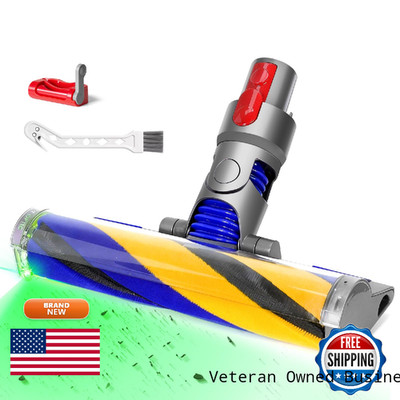 Ottwl V15 Fluffy Optic Cleaner Head Compatible Dyson V8 V10 V11 V15 Cordless