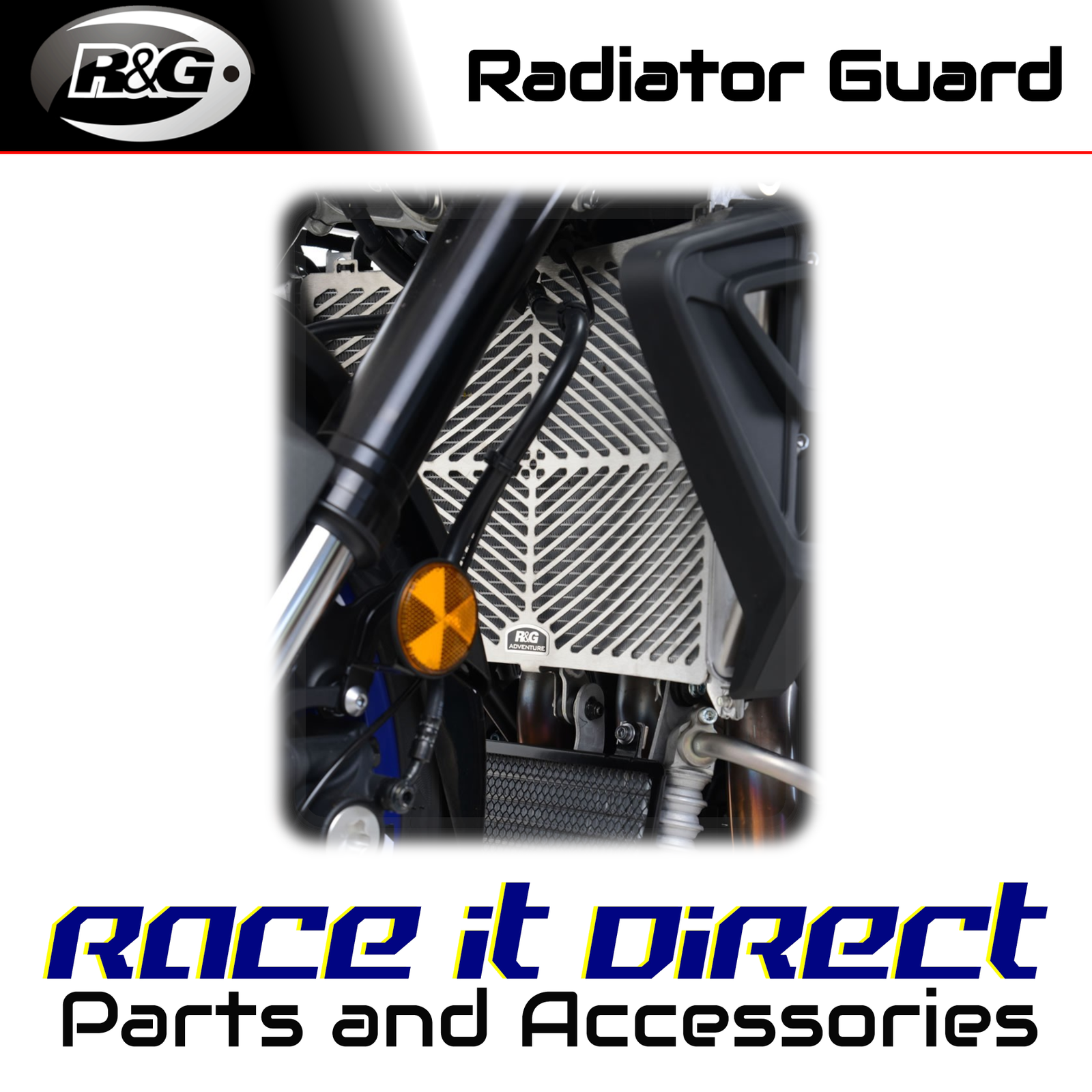 Stainless Radiator Guards for Yamaha MT-10 SP 2016-2026 R&G