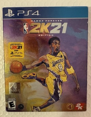 NBA 2K21 Mamba Forever Edition PlayStation 4 - Sony Kobe Bryant New, Sealed!
