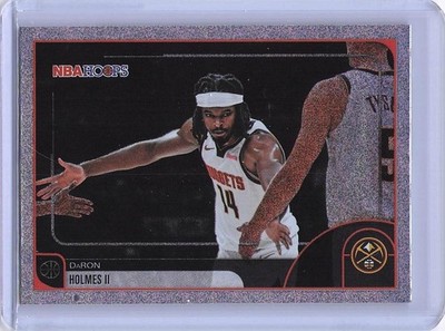 2025-26 Topps NBA Hoops DaRon Holmes II Pixel Burst Foil #217 Nuggets