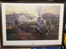 The Elizabethan By Robin Pinnock - 1st Steam From KGX, A4, STEAM RAILWAY LTD ETD