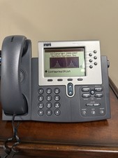 Cisco IP Phone CP  7960G  6  Line Business VoIP Office Phone  Used
