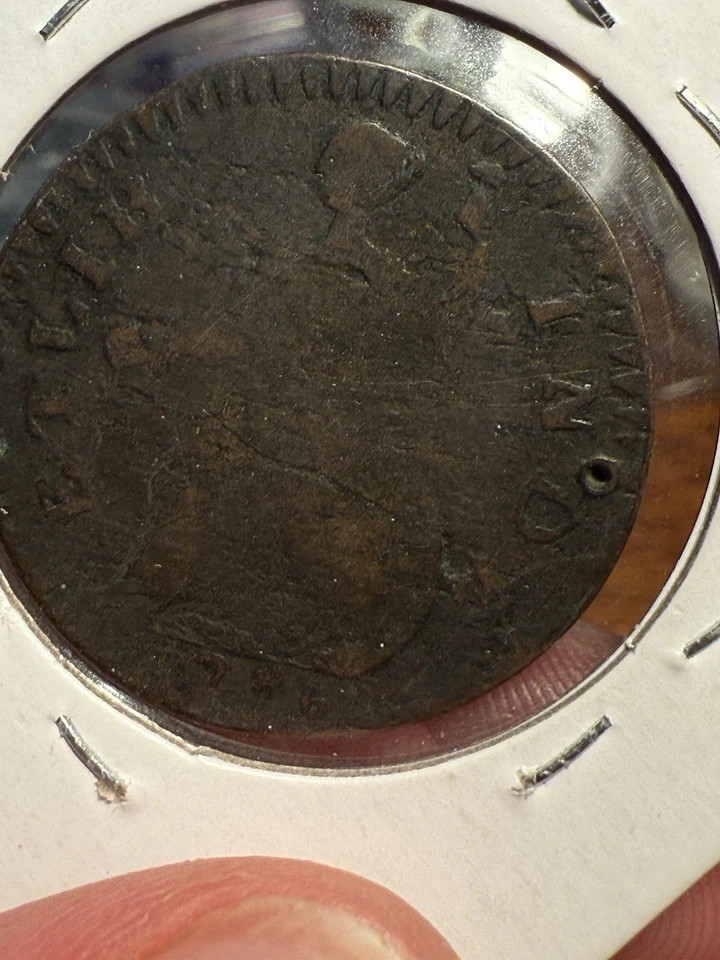 1786 Connecticut Colonial Copper Coin - Image 4 of 4