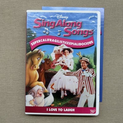 Disney Sing-Along Songs: Supercalifragilisticexpialidocous I Love to Laugh (DVD)