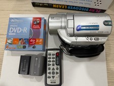 Sony DCR-DVD405 3MP DVD NTSC 10x Optical Zoom Handycam Camcorder - Tested, Works