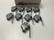 (9) Milton MIL-151 1/4" NPT Lever Style Blow Gun Control Valve
