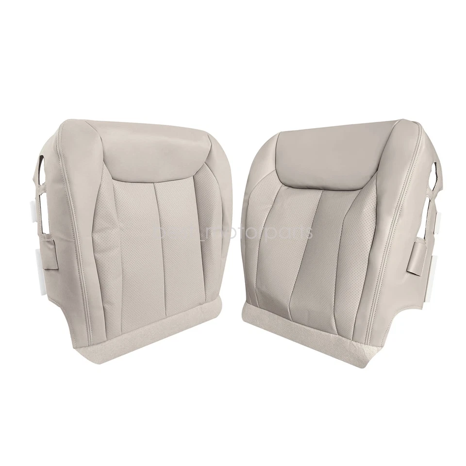 Driver Passenger Bottom Shale PERF Leather Seat Cover For 06-11 Cadillac DTS Foto 3 de 4