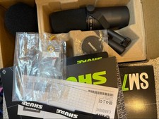 SHURE SM7B Dynamic Microphone Used for Podcasting and Studio Recording