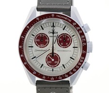 Omega Omega x Swatch Speedmaster SO33M101 Men's Watch AB #S528036