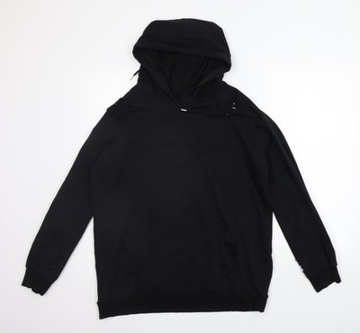 Select Damen-Hoodie schwarz Henley Größe 10