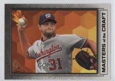2021 Topps Gallery Masters of the Craft Max Scherzer #MTC-4 uu6