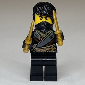 Lego Ninjago Minifigure Cole Rebooted Elemental Earth Master 70720 70723