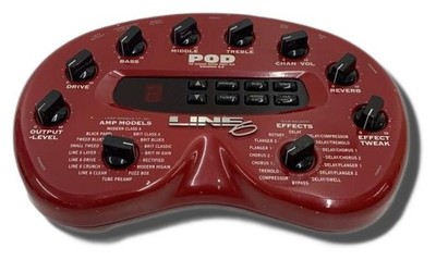 Line6 ver.2.0 Multi-Effects Processor Pedal 8674 Tested & Works