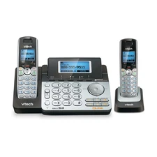 VTech DS6151 DECT 6.0 2-Line Cordless Phone System Caller ID with DS6101 Handset