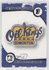 2007-08 ITG Heroes and Prospects He Shoots Scores Points Edmonton Oil Kings 4r6