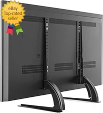 TV Stand Mount, Universal TV Stand Tabletop for 22 to 65 Inch Plasma LCD LED Fla