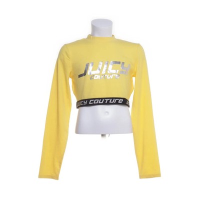 Juicy Couture, Crop Top, Größe: 170, JBX0112, Gelb, Baumwolle/Polyester #uSR