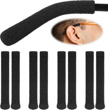 Glasses Arm Cushion, 4 Pairs Glasses Cushions for Ears, Eyeglass Temple Sleeves