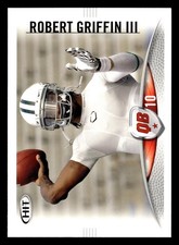Robert Griffin 2012 SAGE HIT #10 Baylor Bears NFL RC ROOKIE CARD