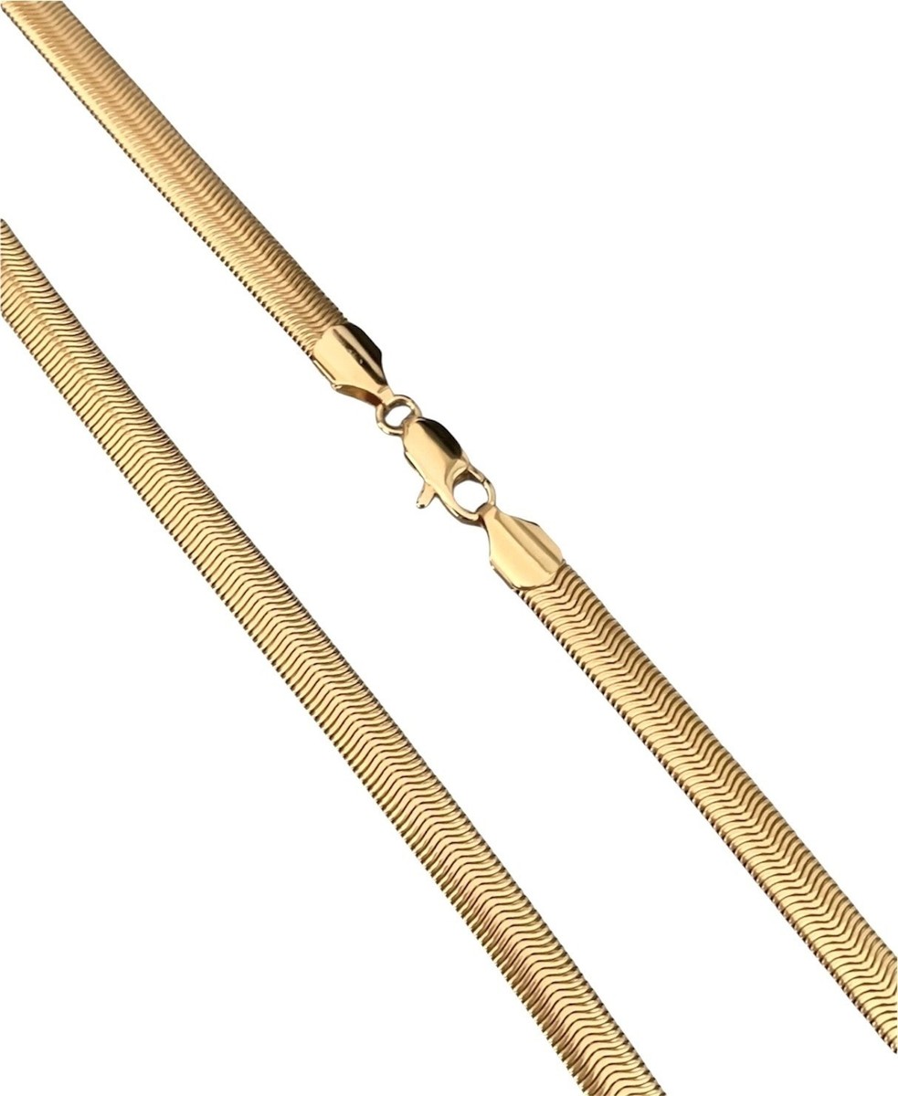 Mesovor Colliers En Cristal Plaqué Or 18 Carats - Lot De 2 Chaînes Figaro Et Serpent Pour Superposition Femme Et Fille