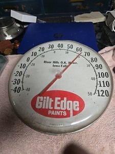 Glit Edge Paints Thermometer