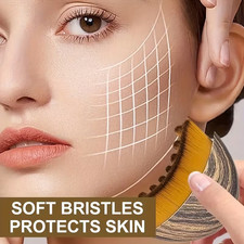 1PCs New Lymphatic Contour Face Brush, Lymphatic Drainage Massager