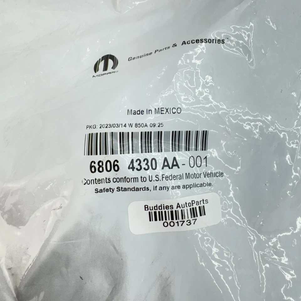 Dodge RAM 2500 3500 2010-2018 68064330AA PARACHOQUES JUEGO DE SOPORTES LATERALES IZQUIERDO DERECHO OEM Foto 2 de 2