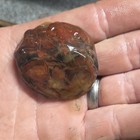 2 Pcs Cut Jasper/chalcedony Nodule Round Cab  Rough Cabbing Material, 78g Total — photo 3